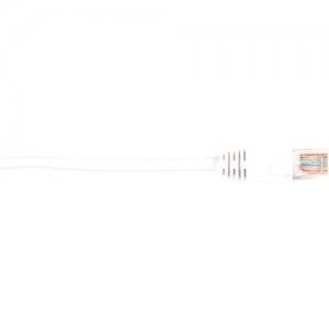Black Box CAT5EPC-002-WH CAT5e Value Line Patch Cable, Stranded, White, 2-ft. (0.6-m)