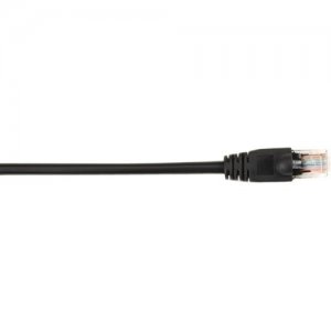 Black Box CAT6PC-002-BK CAT6 Value Line Patch Cable, Stranded, Black, 2-ft. (0.6-m)