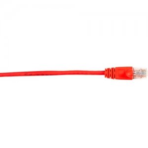 Black Box CAT6PC-002-RD CAT6 Value Line Patch Cable, Stranded, Red, 2-ft. (0.6-m)