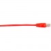 Black Box CAT6PC-002-RD CAT6 Value Line Patch Cable, Stranded, Red, 2-ft. (0.6-m)