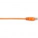 Black Box CAT5EPC-002-OR CAT5e Value Line Patch Cable, Stranded, Orange, 2-ft. (0.6-m)