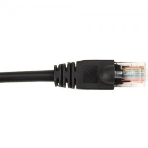 Black Box CAT6PC-004-BK CAT6 Value Line Patch Cable, Stranded, Black, 4-ft. (1.2-m)