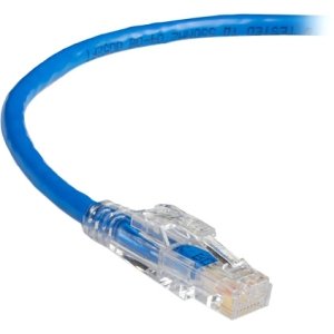 Black Box C6PC70-BL-03 GigaTrue 3 CAT6 550-MHz Lockable Patch Cable (UTP), Blue, 3-ft. (0.9-m