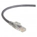 Black Box C6PC70-GY-05 GigaTrue 3 CAT6 550-MHz Lockable Patch Cable (UTP), Gray, 5-ft. (1.5-m