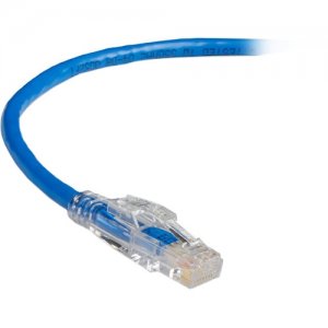 Black Box C6PC70-BL-15 GigaTrue 3 CAT6 550-MHz Lockable Patch Cable (UTP), Blue, 15-ft. (4.5-m