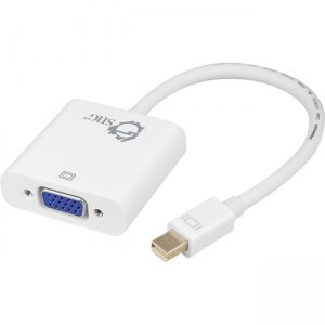 SIIG CB-DP0R11-S1 Mini DisplayPort to VGA Adapter Converter