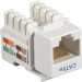 Black Box CAT5EJ-WH CAT5e Value Line Keystone Jack, White