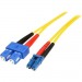 StarTech.com SMFIBLCSC10 10m Single Mode Duplex Fiber Patch Cable LC-SC