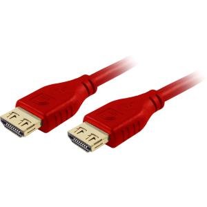 Comprehensive MHD-MHD-12PRORED MicroFlex Pro AV/IT Series High Speed HDMI Cable with ProGrip Deep Red