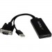 StarTech.com VGA2HDU VGA to HDMI Adapter with USB Power & Audio