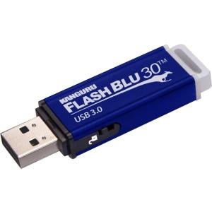 Kanguru ALK-FB30-32G FlashBlu30 with Physical Write Protect Switch SuperSpeed USB3.0 Flash Drive