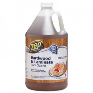Zep Commercial ZPEZUHLF128EA Hardwood and Laminate Cleaner, 1 gal Bottle