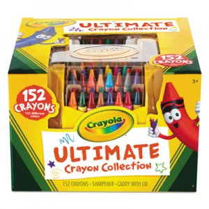 Crayola CYO520030 Ultimate Crayon Case, Sharpener Caddy, 152 Colors