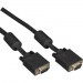 Black Box EVNPS06B-0020-MM VGA Video Cable with Ferrite Core, Black, Male/Male, 20-ft. (6.0-m)