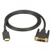 Black Box EVHDMI02T-002M HDMI to DVI-D Cable, M/M, PVC, 2-m (6.5-ft.)
