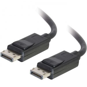 C2G 54405 35ft DisplayPort Cable with Latches M/M - Black