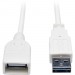 Tripp Lite UR024-010-WH USB Extension Data Transfer Cable