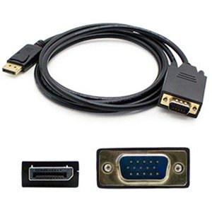 AddOn MINIDP2DPMM6-5PK Bulk 5 Pack 6ft (2M) Mini-DP to Displayport Cable - M/M