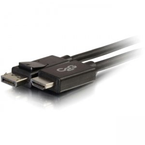 C2G 54326 6ft DisplayPort Male to HD Male Adapter Cable - Black