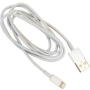 Visiontek 900704 Lightning to USB White 1 Meter Cable