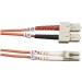 Black Box FO50-005M-SCLC 50-Micron Multimode Value Line Patch Cable, SC-LC, 5-m (16.4-ft.)