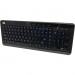 Adesso AKB-120EB SlimTouch 120 - 3-Color Illuminated Compact Multimedia Keyboard