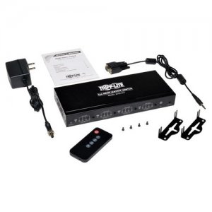 Tripp Lite B119-4X4 4x4 High Speed HDMI Video Matrix Switch with Audio 1920x1200 at 60Hz / 1080p