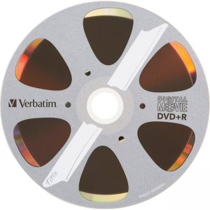 Verbatim 97936 Digital Movie DVD+R 80MIN 700MB 10pk Bulk Box