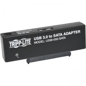 Tripp Lite U338-000-SATA USB 3.0 SuperSpeed to SATA III Adapter for 2.5in or 3.5in SATA