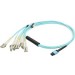 AddOn ADD-MPO-6LC30M5OM3 Fiber Optic Duplex Patch Network Cable
