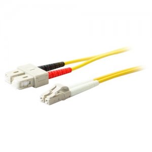 AddOn ADD-SC-LC-8M9SMF 8m SMF 9/125 Duplex SC/LC OS1 Yellow LSZH Patch Cable