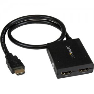 StarTech.com ST122HD4KU 2-Port HDMI Splitter with USB Power-4K