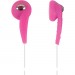 Koss KE10P Ke10p Pink Stereo Earbuds Slim - Contour Design Soft Rubber Body KE10 JAMS