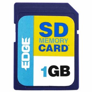 EDGE PE197230 1GB Digital Media Secure Digital Card