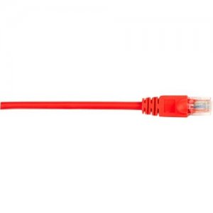 Black Box CAT6PC-020-RD CAT6 Value Line Patch Cable, Stranded, Red, 20-ft. (6.0-m)