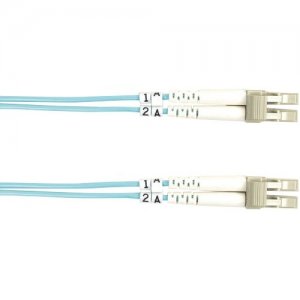 Black Box FO10G-002M-LCLC 10-GbE 50-Micron Multimode Value Line Patch Cable, LC-LC, 2-m (6.5