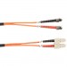 Black Box FO625-003M-STSC 62.5-Micron Multimode Value Line Patch Cable, ST-SC 3-m (9.8-ft