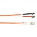 Black Box FO625-010M-STLC 62.5-Micron Multimode Value Line Patch Cable, ST-LC, 10-m (32.8-ft