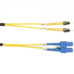 Black Box FOSM-001M-STSC Single-Mode Value Line Patch Cable, ST-SC, 1-m (3.2-ft.)