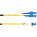Black Box FOSM-003M-SCLC Single-Mode Value Line Patch Cable, SC-LC, 3-m (9.8-ft.)