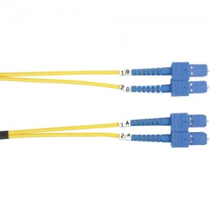 Black Box FOSM-005M-SCSC Single-Mode Value Line Patch Cable, SC-SC, 5-m (16.4-ft.)