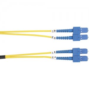 Black Box FOSM-010M-SCSC Single-Mode Value Line Patch Cable, SC-SC, 10-m (32.8-ft.)