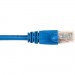 Black Box CAT5EPC-005-BL-25PAK CAT5e Value Line Patch Cable, Stranded, Blue, 5-ft. (1.5-m), 25-Pack