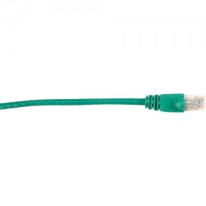 Black Box CAT6PC-003-GN-25PAK CAT6 Value Line Patch Cable, Stranded, Green, 3-ft. (0.9-m), 25-Pack