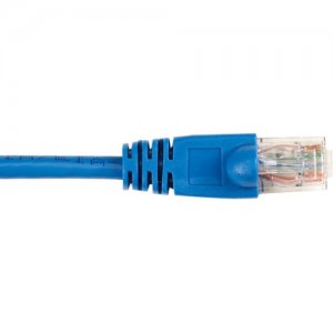 Black Box CAT6PC-004-BL-10PAK CAT6 Value Line Patch Cable, Stranded, Blue, 4-ft. (1.2-m), 10-Pack