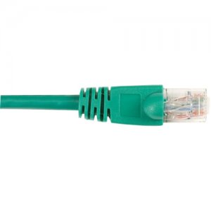 Black Box CAT6PC-005-GN-25PAK CAT6 Value Line Patch Cable, Stranded, Green, 5-ft. (1.5-m), 25-Pack