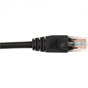Black Box CAT6PC-015-BK-10PAK CAT6 Value Line Patch Cable, Stranded, Black, 15-ft. (4.5-m), 10-Pack