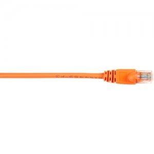 Black Box CAT5EPC-005-OR CAT5e Value Line Patch Cable, Stranded, Orange, 5-ft. (1.5-m)