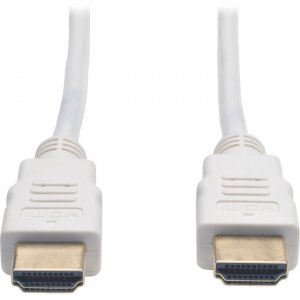 Tripp Lite P568-006-WH High Speed HDMI Cable, Digital Video with Audio (M/M), White, 6-ft