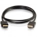 C2G 41362 1ft Ultra Flexible High Speed HDMI Cable with Low Profile Connectors